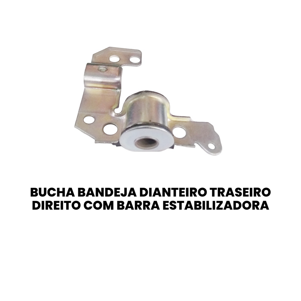 BUCHA BANDEJA DIANTEIRO DIREITO COM BARRA ESTABILIZADORA FIAT MB481 - Imagem 2