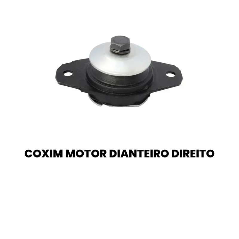 Coxim Motor Diant Dir Fiat Uno 86-13 Fiorino 94-13 Palio Sie - Imagem 2