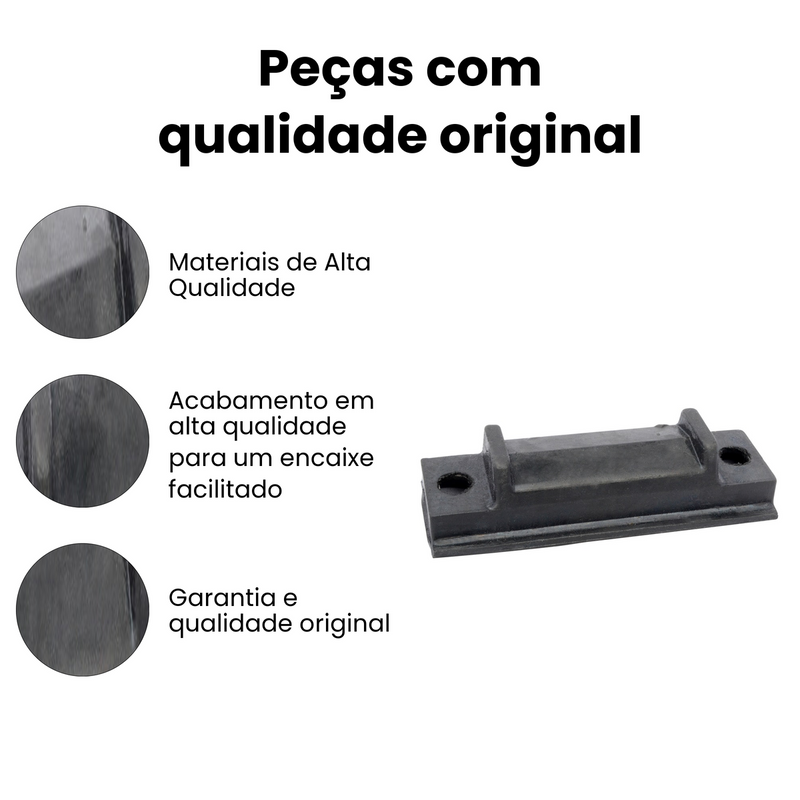 Coxim Mola Tras Dir Esq Fiat 147 76-86 Elba 80-94 Fiorino 74 - Imagem 3