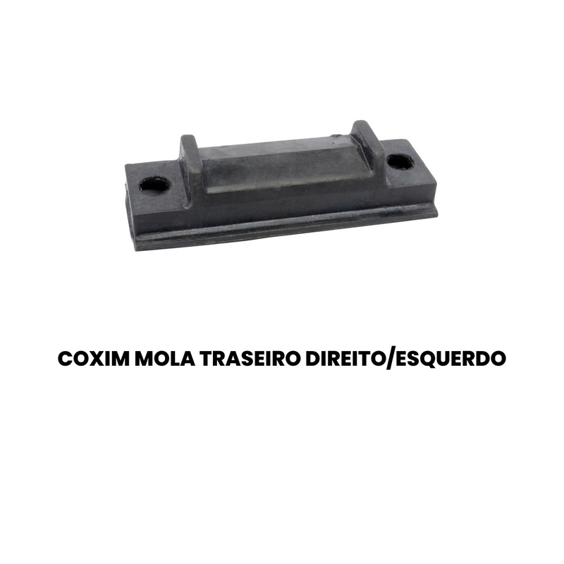 Coxim Mola Tras Dir Esq Fiat 147 76-86 Elba 80-94 Fiorino 74 - Imagem 2