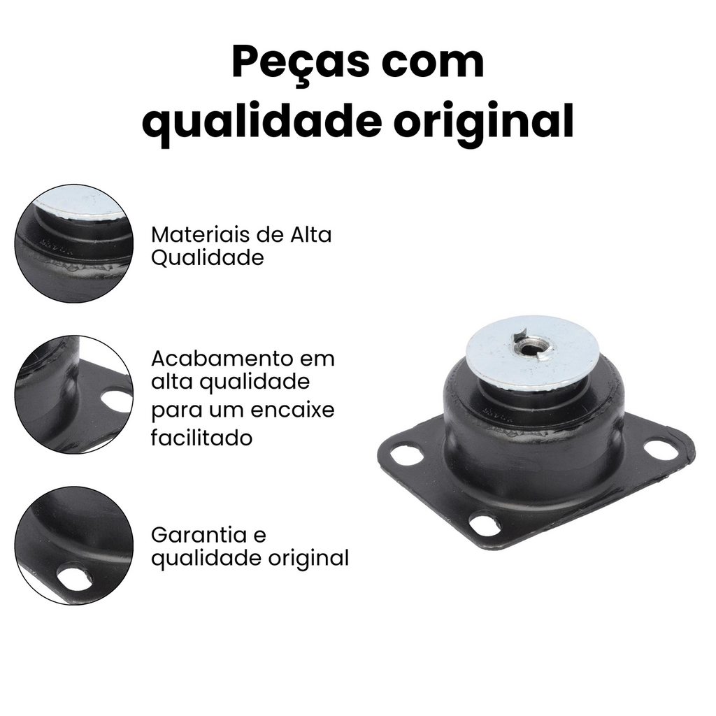 COXIM DO MOTOR DIANTEIRO ESQUERDO FIAT MB485 - Imagem 3