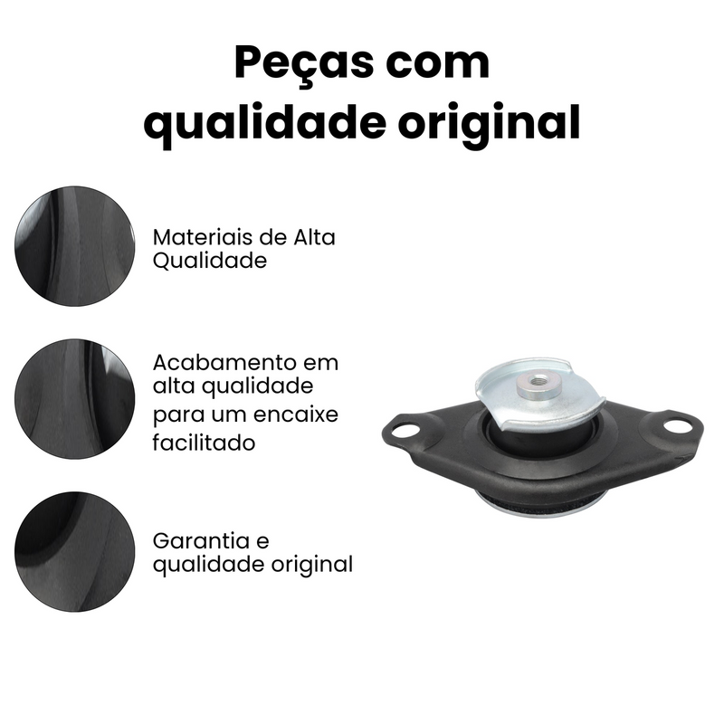 Coxim Câmbio Central Fiat Palio 96-17 Siena 97-17 Strada 98- - Imagem 3
