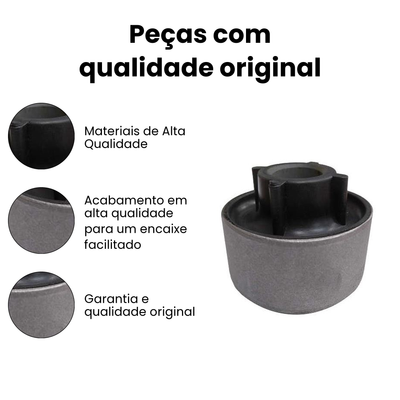 Bucha Bandeja Dianteiro Dir/Esq Citroen Peugeot - Imagem 3