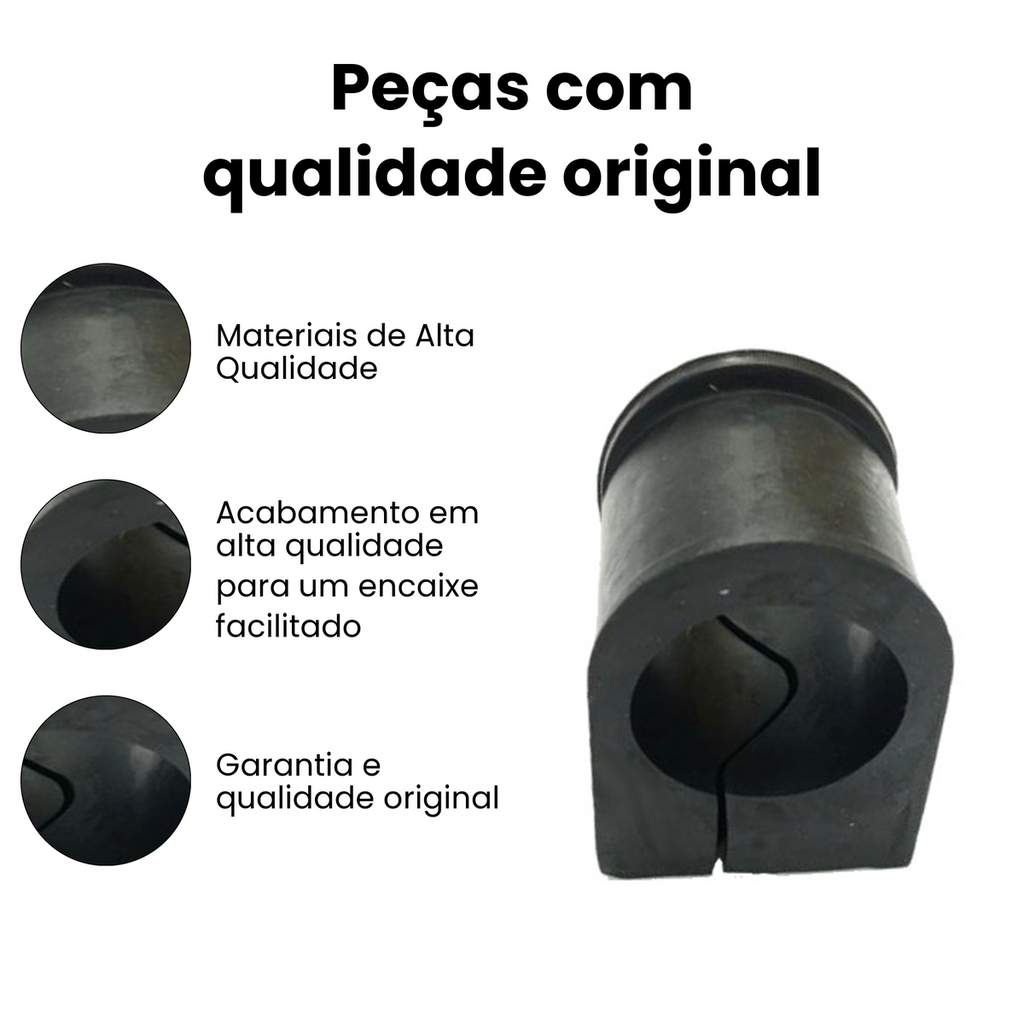 BUCHA DA BARRA ESTABILIZADORA DIANTEIRA DIREITA/ESQUERDA MERCEDES BENZ MB0550 - Imagem 3