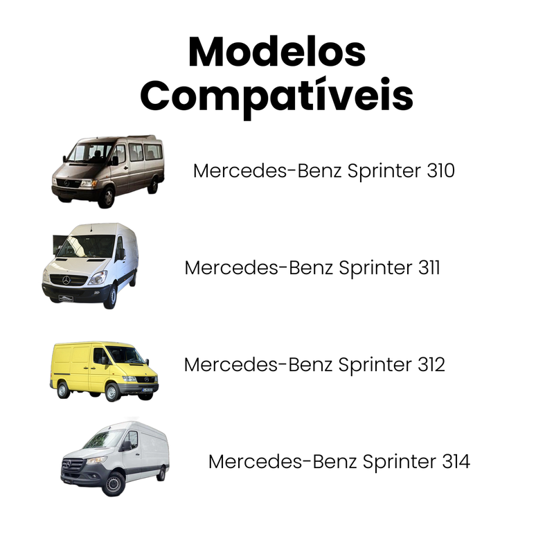 Coxim Amort Diant Mercedes-Benz Sprinter 310 311 312 314 199 - Imagem 4