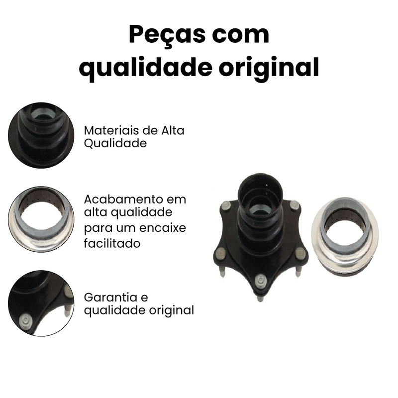Coxim Amort Diant Honda CR-V 2.0 2.4 16V 2000-2016 - Imagem 3