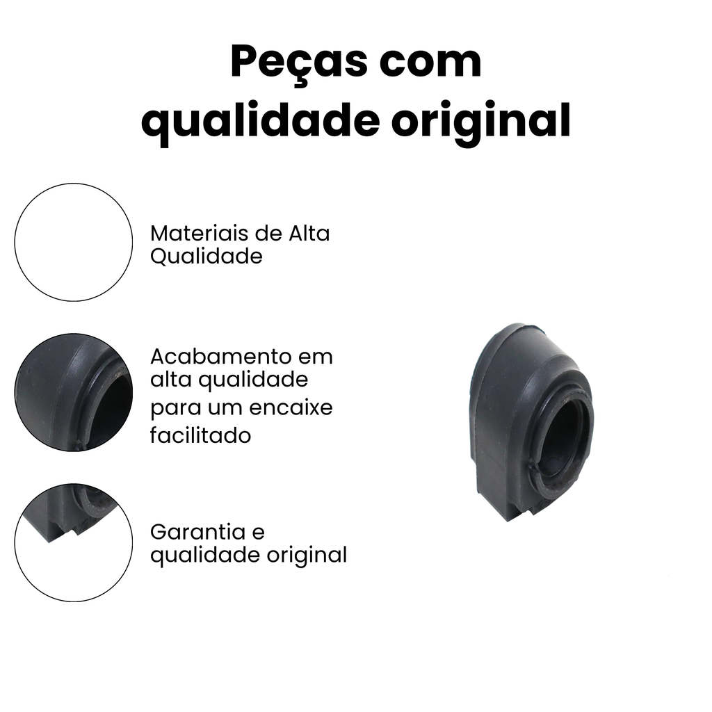 Bucha Barra Estabilizadora Dianteira Direito/Esquerdo Civic - Imagem 3