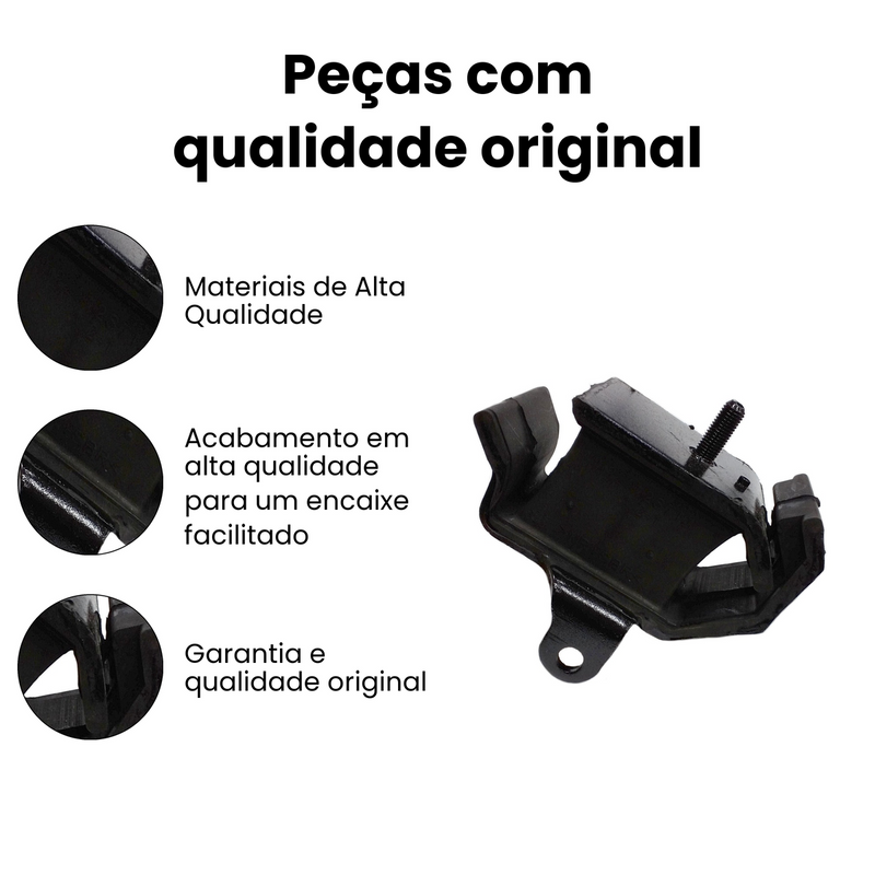 Coxim Motor Diant Esq Nissan Frontier 1998-2007 Xterra 2003- - Imagem 3