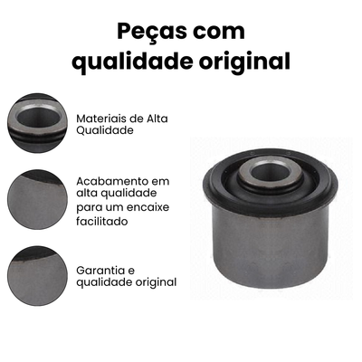 Bucha Bandeja Dianteiro D/E Superior Nissan Frontier - Imagem 3