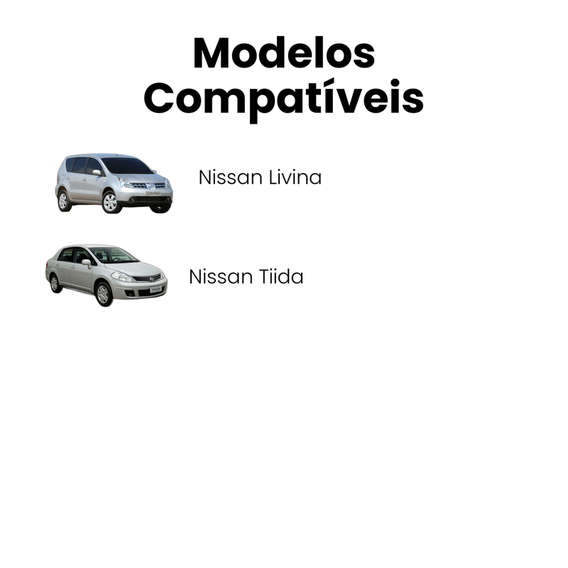 Coxim Amort Diant Esq Nissan Livina 2010-2014 Tiida 2006-201 - Imagem 4