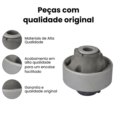 Bucha Bandeja Dianteira Nissan Sentra Livina Tiida - Imagem 3