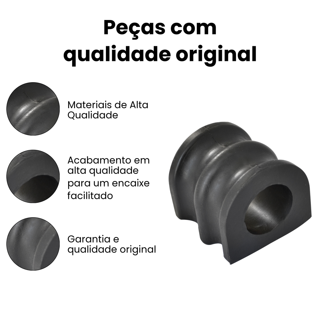 Bucha Barra Estabilizadora Dianteira Nissan Frontier - Imagem 3