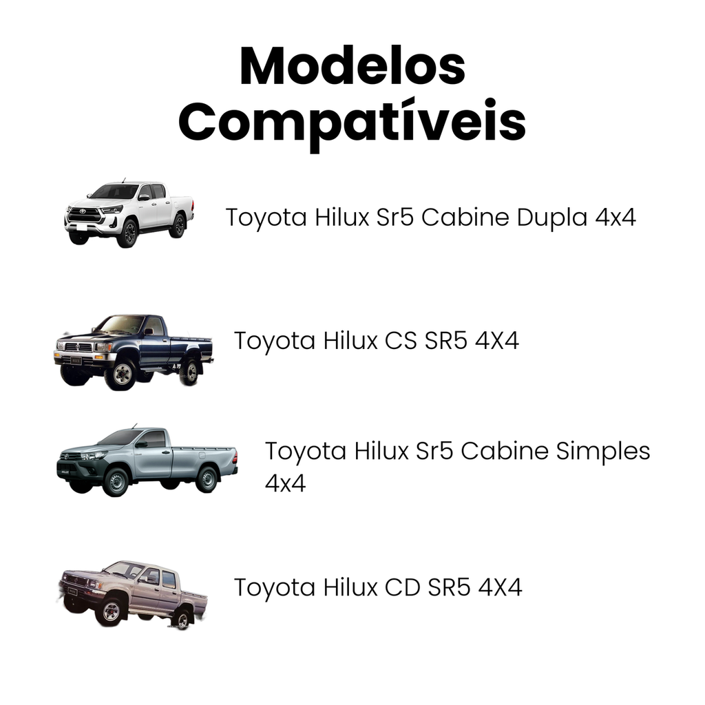 Bucha Bandeja Traseiro Direito e Esquerdo TOYOTA MB725 - Imagem 4