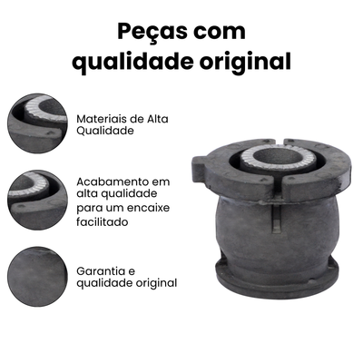 Bucha Bandeja Dianteira Toyota Corolla 1993 a 2024 Direita E - Imagem 3
