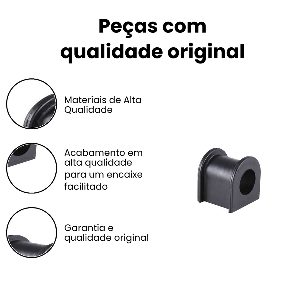 Bucha Barra Estabilizadora Dianteira Hilux - MB752 - Imagem 3