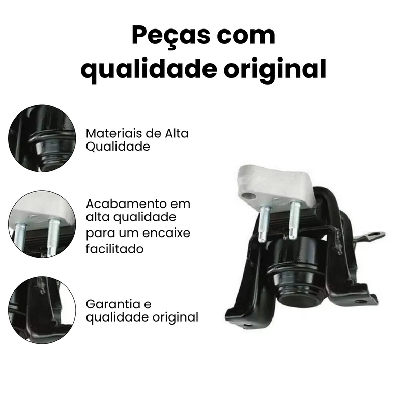 Coxim Motor Tras Dir Toyota Corolla 2003 2004 2005 2006 2007 - Imagem 3