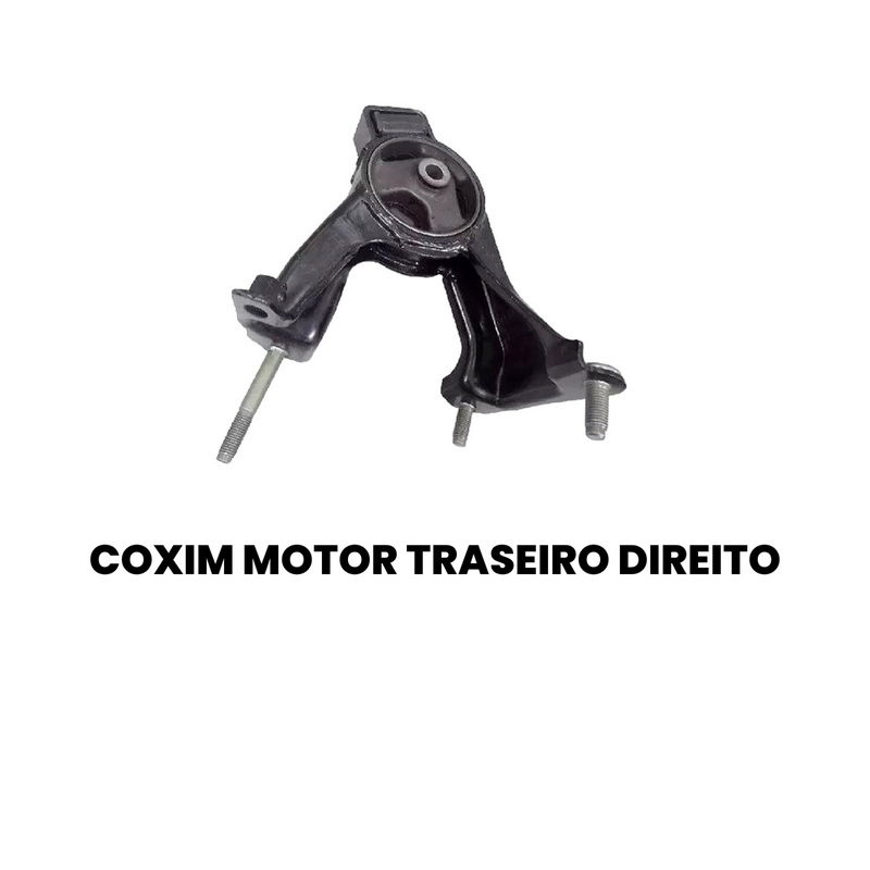 Coxim Motor Tras Dir Toyota Corolla 2002-2008 Fielder 2005 - Imagem 2