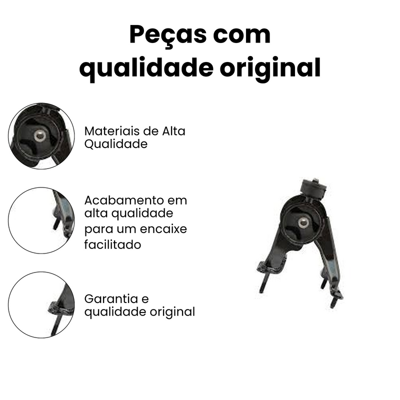 Coxim Motor Tras Esq Toyota Corolla 2006-2008 Hyundai Tucson - Imagem 3