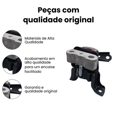 COXIM DO MOTOR DIANTEIRO DIREITO TOYOTA MB767 - Imagem 3