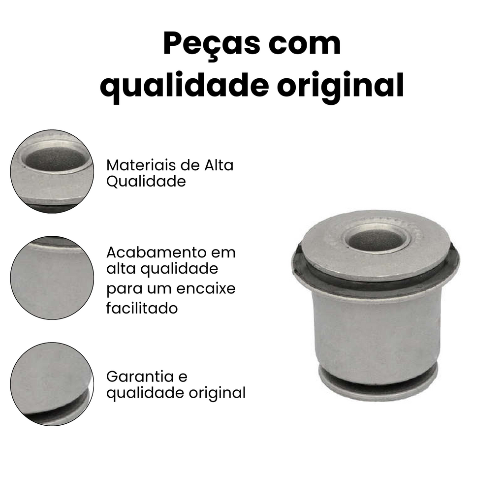 Bucha Bandeja Dianteiro Direito/Esquerdo Inferior Hilux - Imagem 3