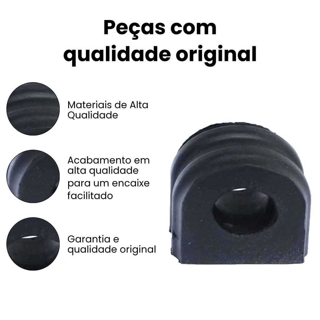 Bucha Barra Estabilizadora Dianteiro HB20 - Imagem 3