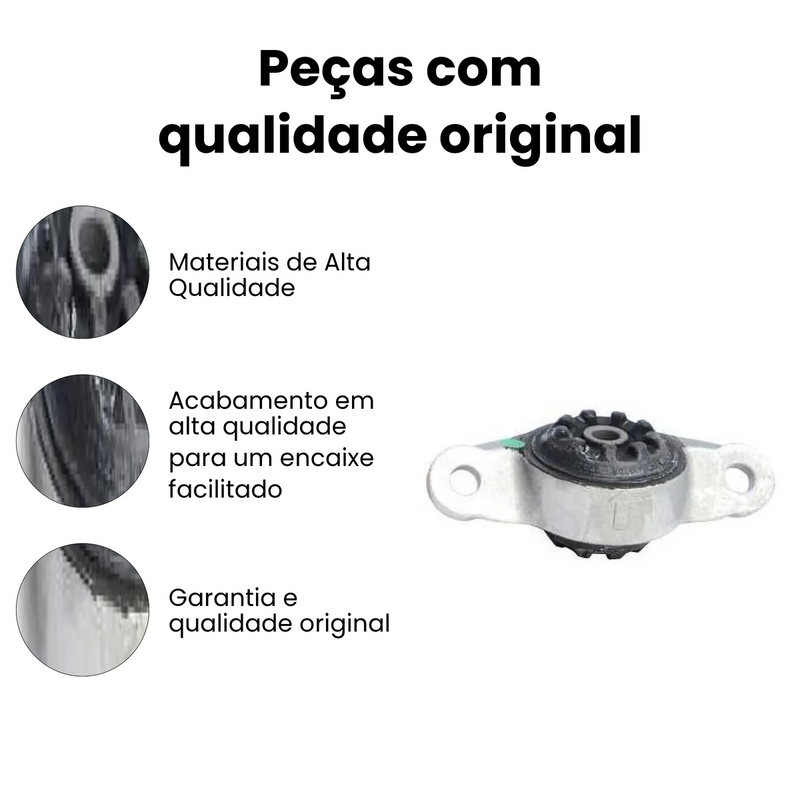 Coxim Amort Tras Hyundai HB20 HB20s HB20x 2012-2020 Kia Pica - Imagem 3
