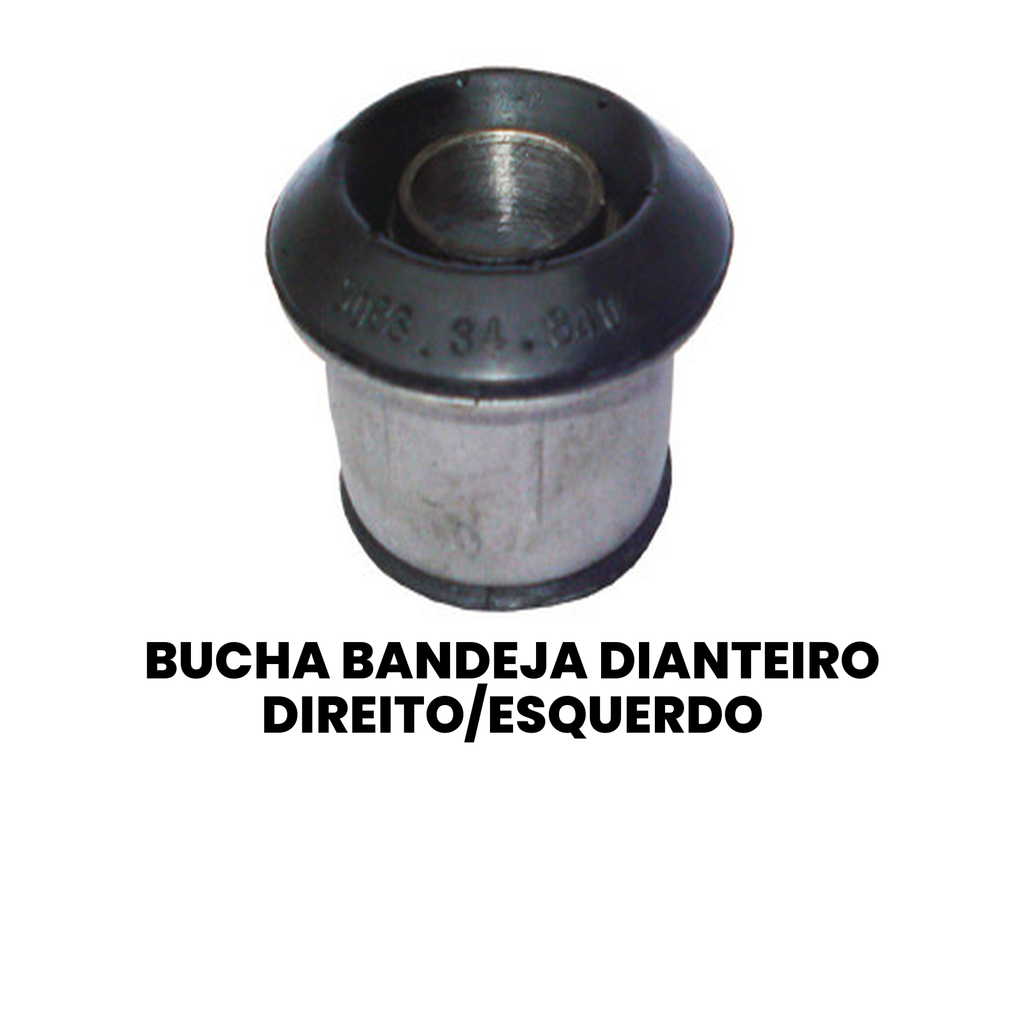 Bucha da Bandeja Dianteira Direito Esquerdo Asia Kia - Imagem 2