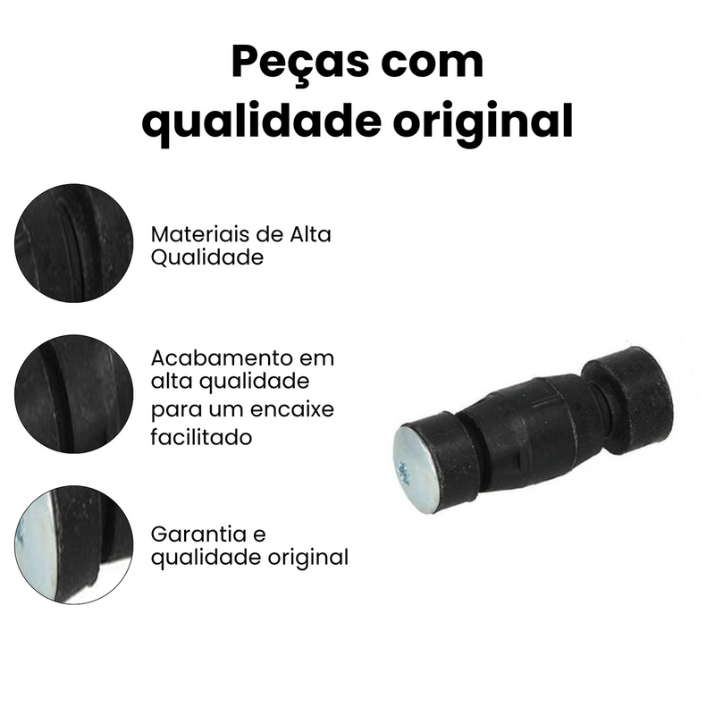 Bieleta Dianteira Direita Esquerda Renault Clio 1998-2016 - Imagem 3