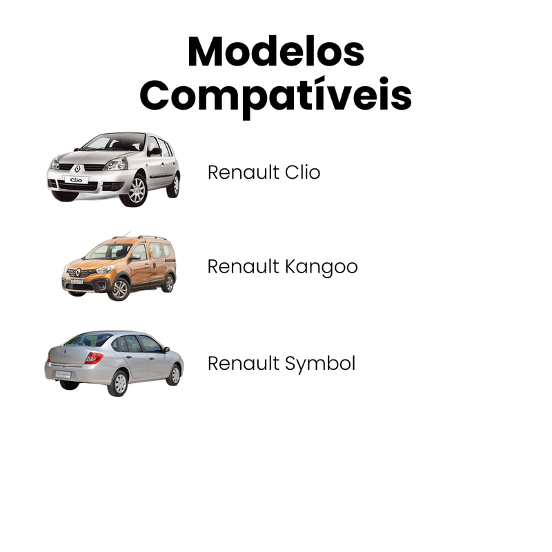 Bieleta Dianteira Dir Esq Renault Clio 1997-2006 Kangoo 1998 - Imagem 4