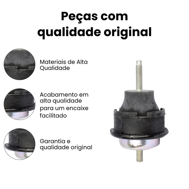 Coxim Motor Diant Dir Peugeot 306 94-02 Fiat Palio 96-12 Sie - Imagem 3