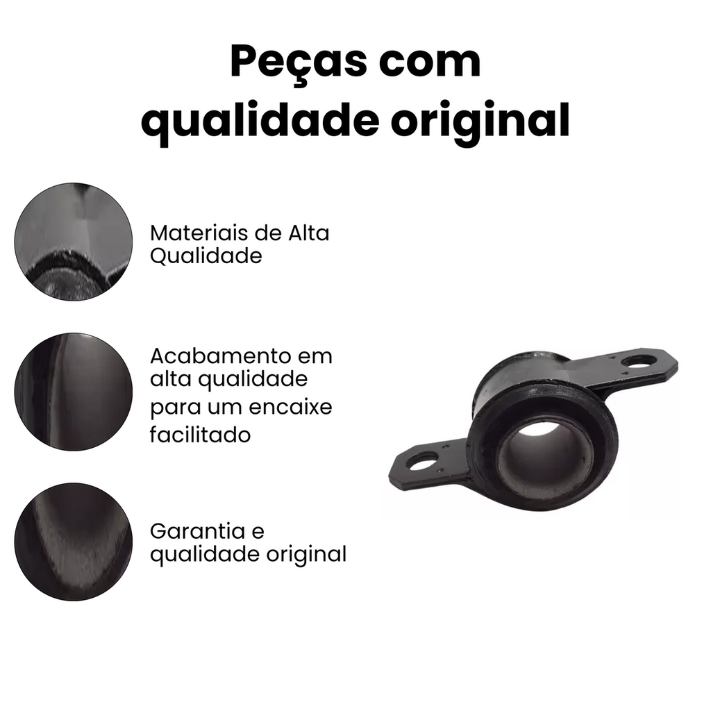 BUCHA BANDEJA DIANTEIRO DIREITO/ESQUERDO PEUGEOT | FIAT | CITROEN MB9060 - Imagem 3