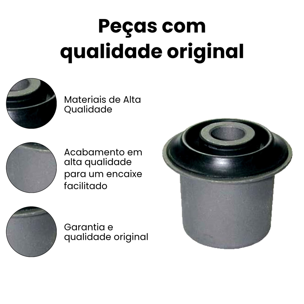 Bucha Bandeja Dianteiro Direito/Esquerdo Civic 2001-2006 - Imagem 3