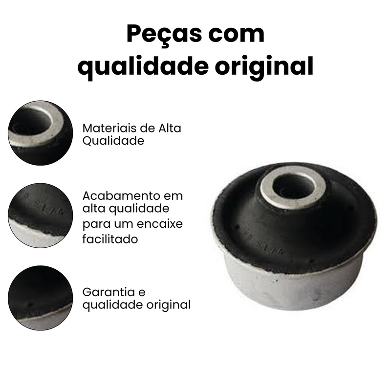 Bucha Bandeja Dianteira Peugeot 206 1998-2010 207 2008-2014 - Imagem 3
