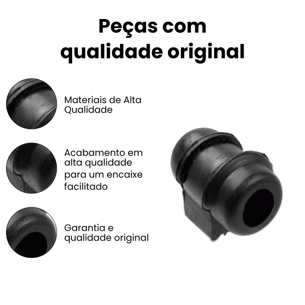 BUCHA DIANTEIRO DIREITO OU ESQUERDO RENAULT MB09181 - Imagem 3