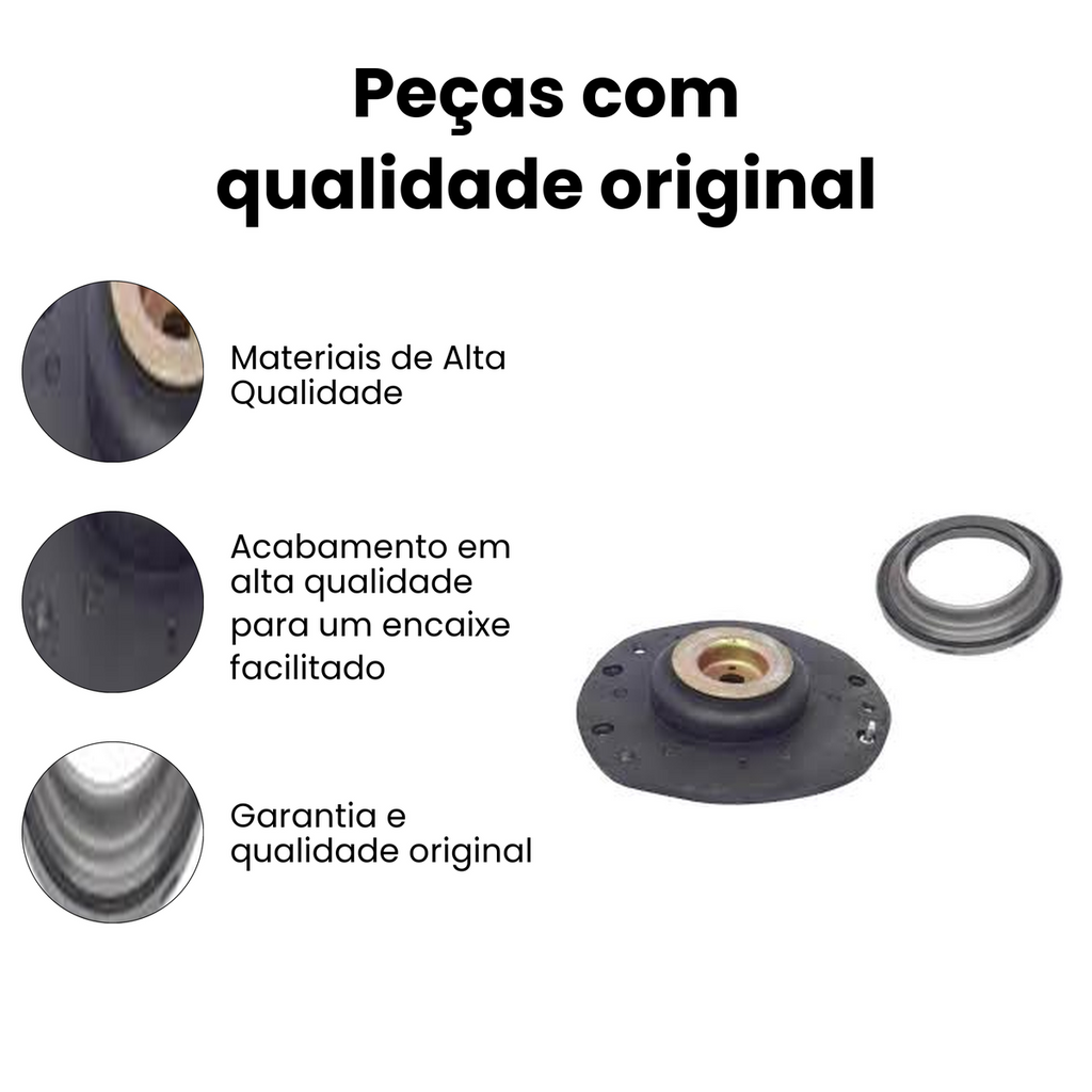 COXIM AMORTECEDOR DIANTEIRO ESQUERDO COM ROLAMENTO PEUGEOT MB9188A - Imagem 3