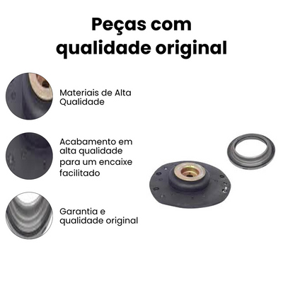 COXIM AMORTECEDOR DIANTEIRO ESQUERDO COM ROLAMENTO PEUGEOT MB9188A - Imagem 3