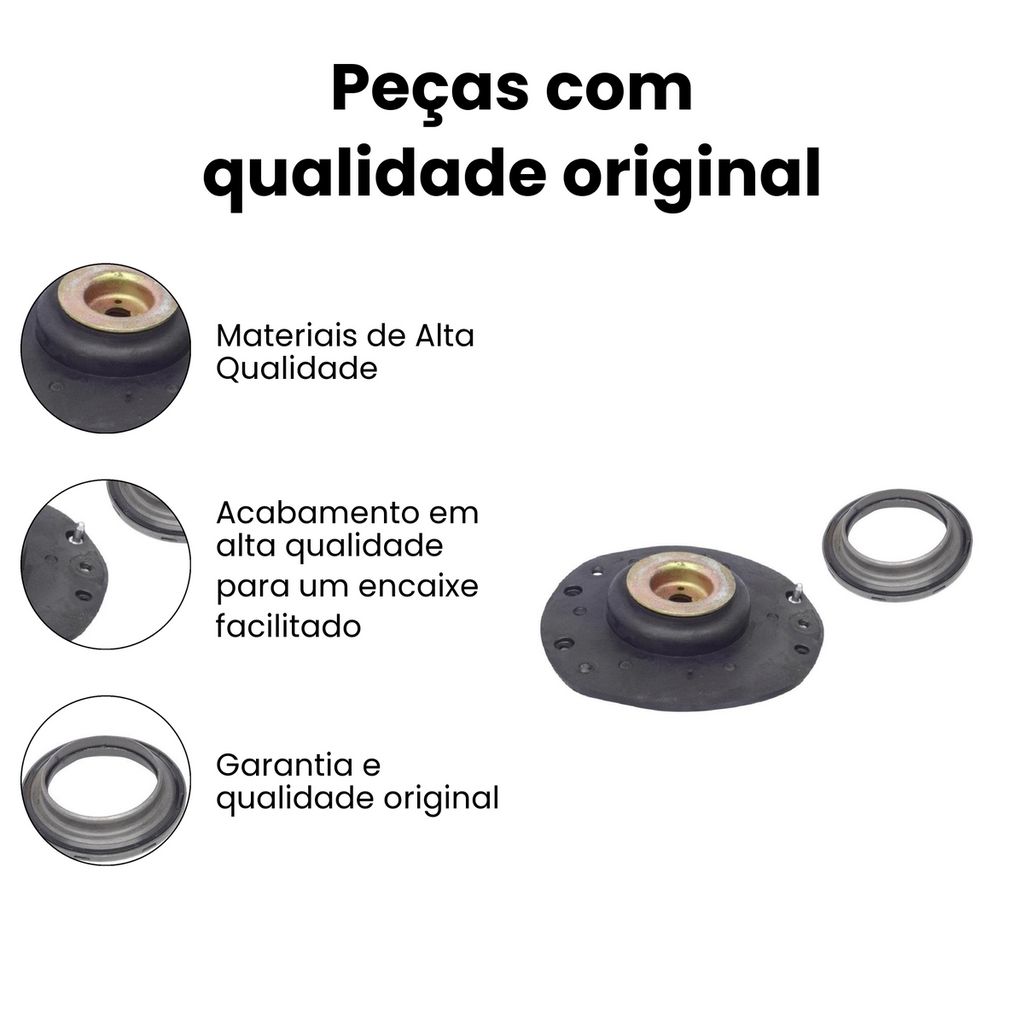 COXIM AMORTECEDOR DIANTEIRO DIREITO COM ROLAMENTO PEUGEOT MB9189A - Imagem 3