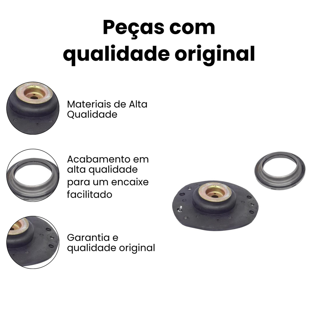 Coxim do Amortecedor Dianteiro Direito PEUGEOT MB9190A - Imagem 3