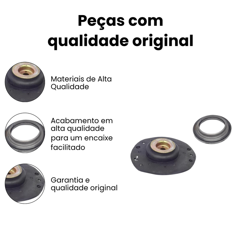 Coxim Amort Diant Dir Peugeot 206 1998-2010 - Imagem 3