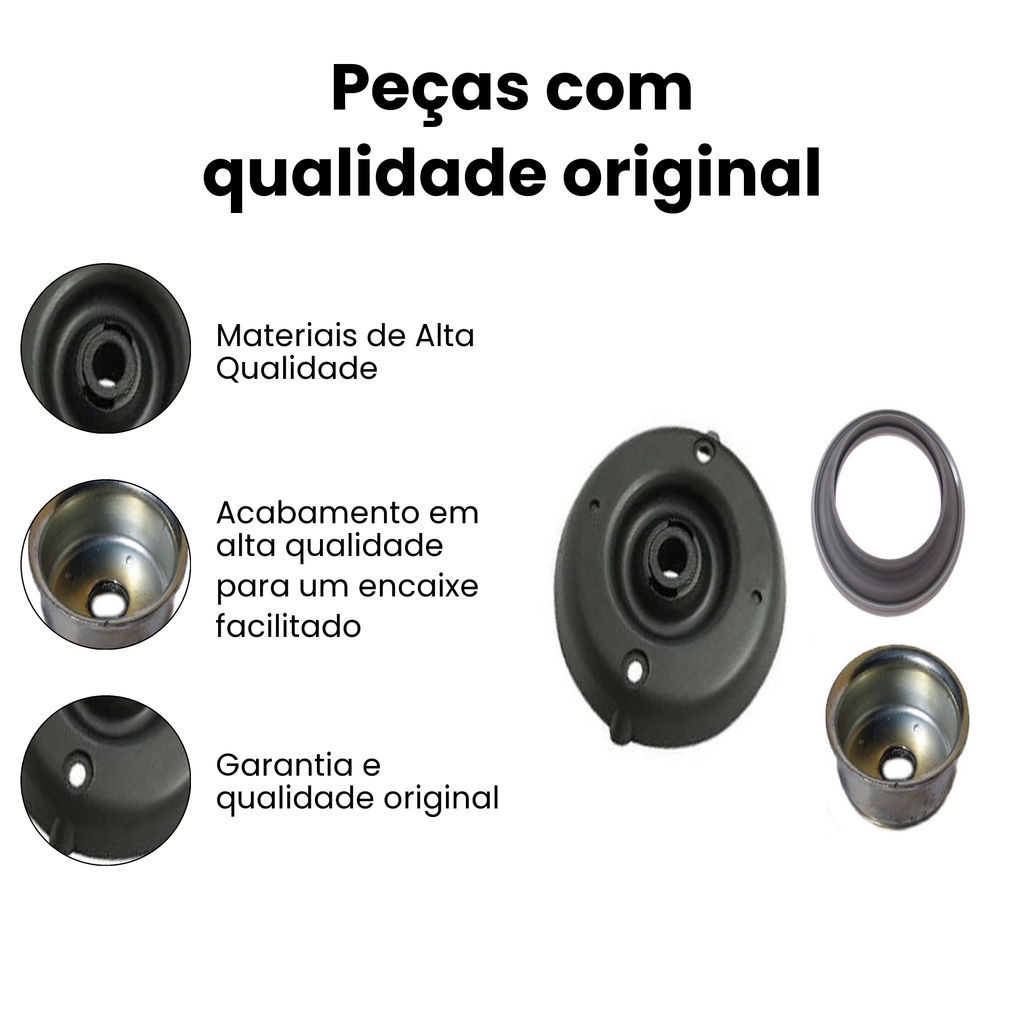 Coxim Amortecedor Dianteiro Direito/Esquerdo 307 C4 - Imagem 3