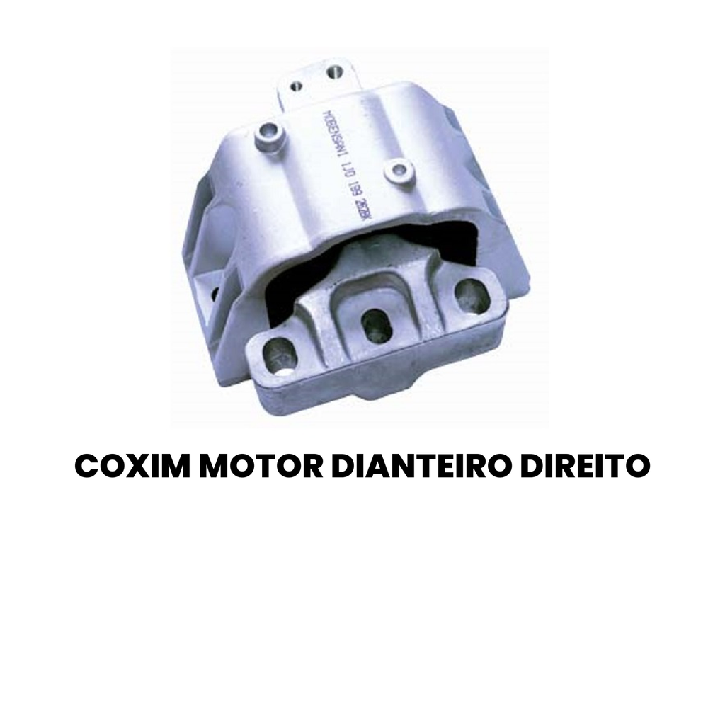 Coxim Motor Diant Dir Audi A3 1.6 1.8 Turbo 1999 a 2009 - Imagem 2
