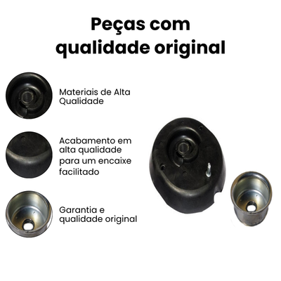 COXIM DO AMORTECEDOR DIANTEIRO DIREITO E ESQUERDO CITROEN MB9237 - Imagem 3