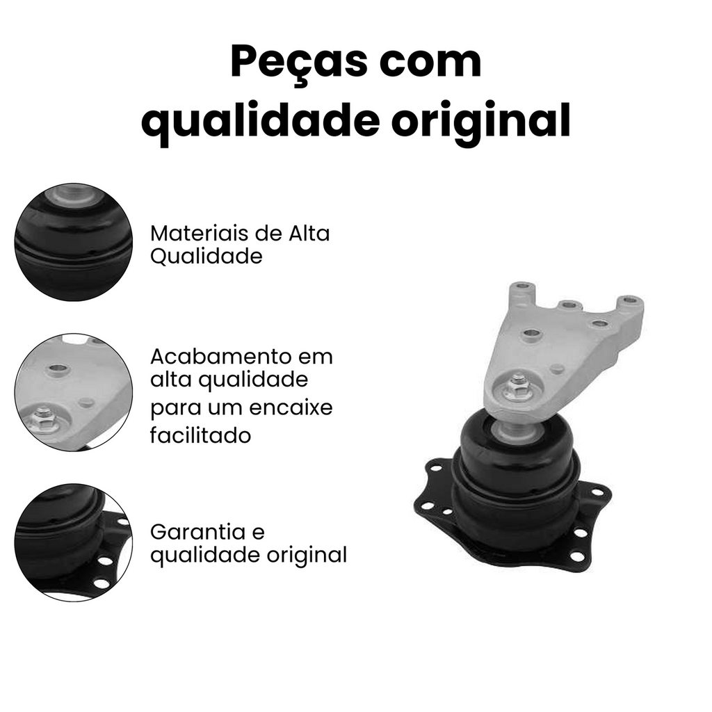 COXIM MOTOR DIANTEIRO DIREITO COM SUPORTE VOLKSWAGEN MB9257A - Imagem 3