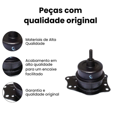 Coxim Motor Dianteiro Direito Volkswagen Fox Polo - Imagem 3