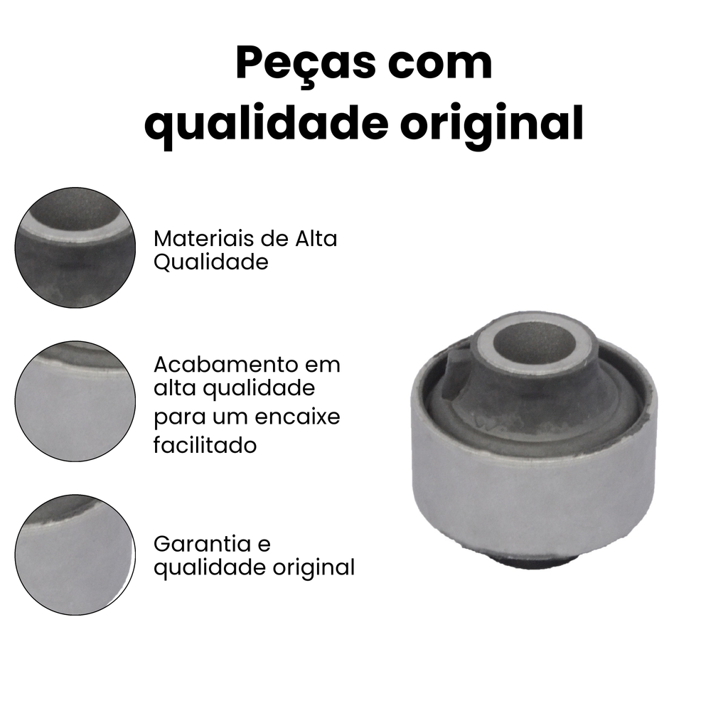 Bucha Bandeja Dianteiro Direito/Esquerdo Citroen C3 - Imagem 3