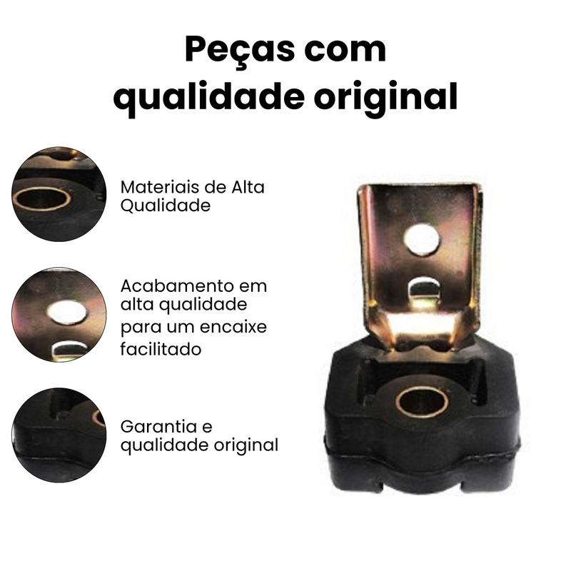Par Coxim Silencioso Diant Dir Esq Mercedes-Benz 608 708 709 199 - Imagem 3