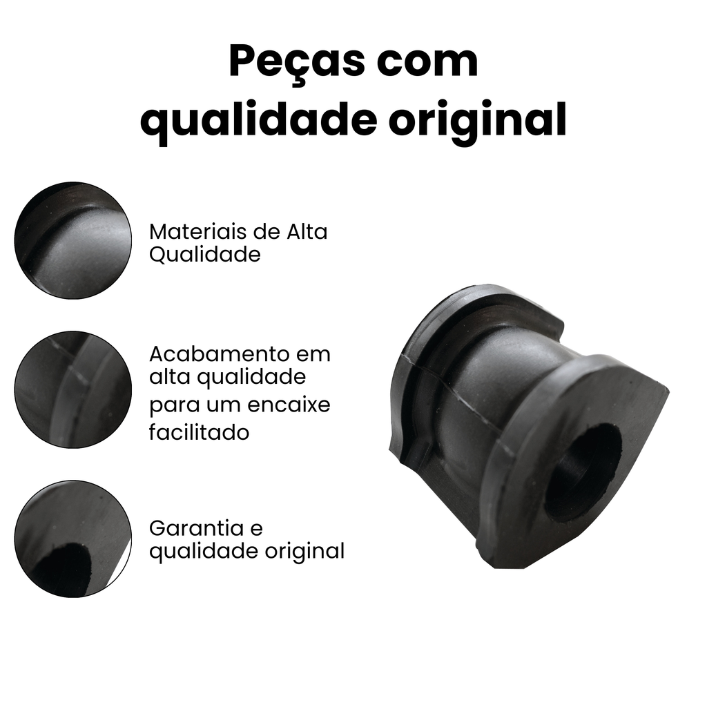 Bucha Barra Estabilizadora Dianteira Honda Civic - Imagem 3