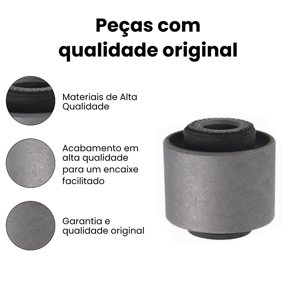 Bucha Bandeja Dianteiro Direito/Esquerdo Sportage IX35 - Imagem 3