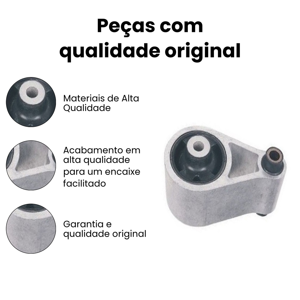 Coxim Motor Traseiro Central Renault Master 1998-2004 - Imagem 3