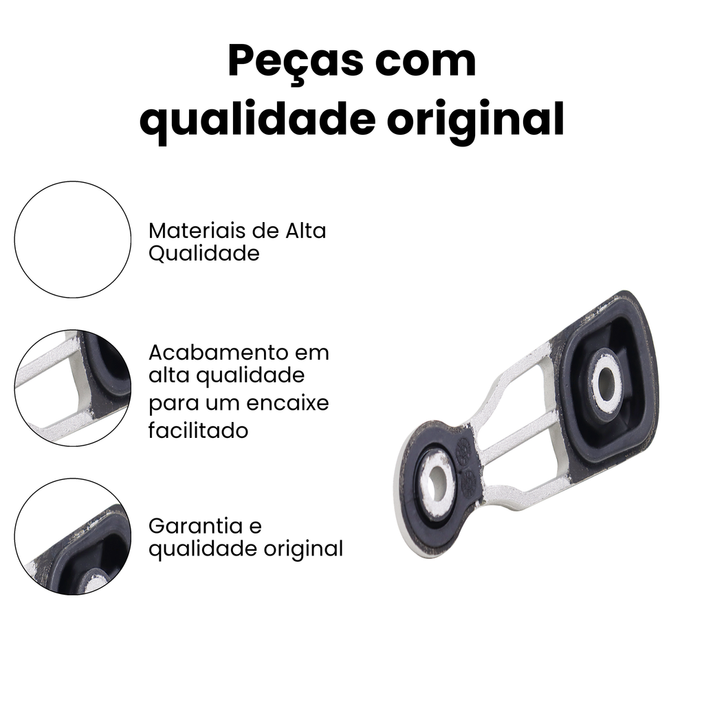 Coxim Câmbio Dianteiro Citroen Aircross C3 Peugeot 208 - Imagem 3